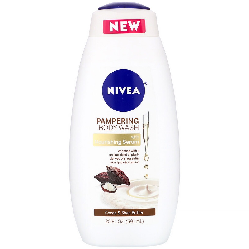 Nivea Pampering Bodywash Cocoa And Shea Butter