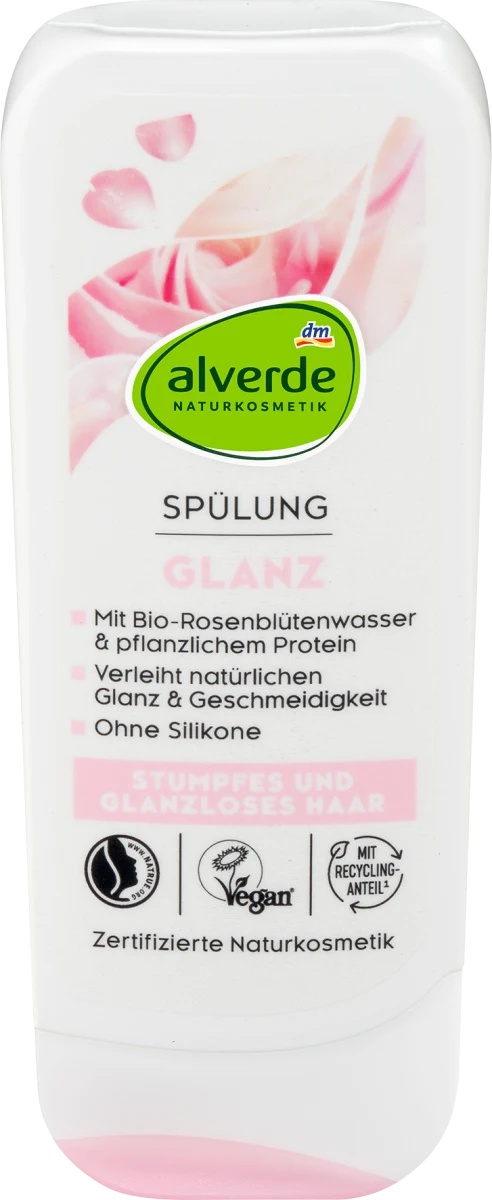 alverde Glanz Spülung