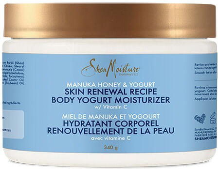 Shea Moisture Manuka Honey & Yogurt Skin Renewal Recipe Body Yogurt Moisturizer