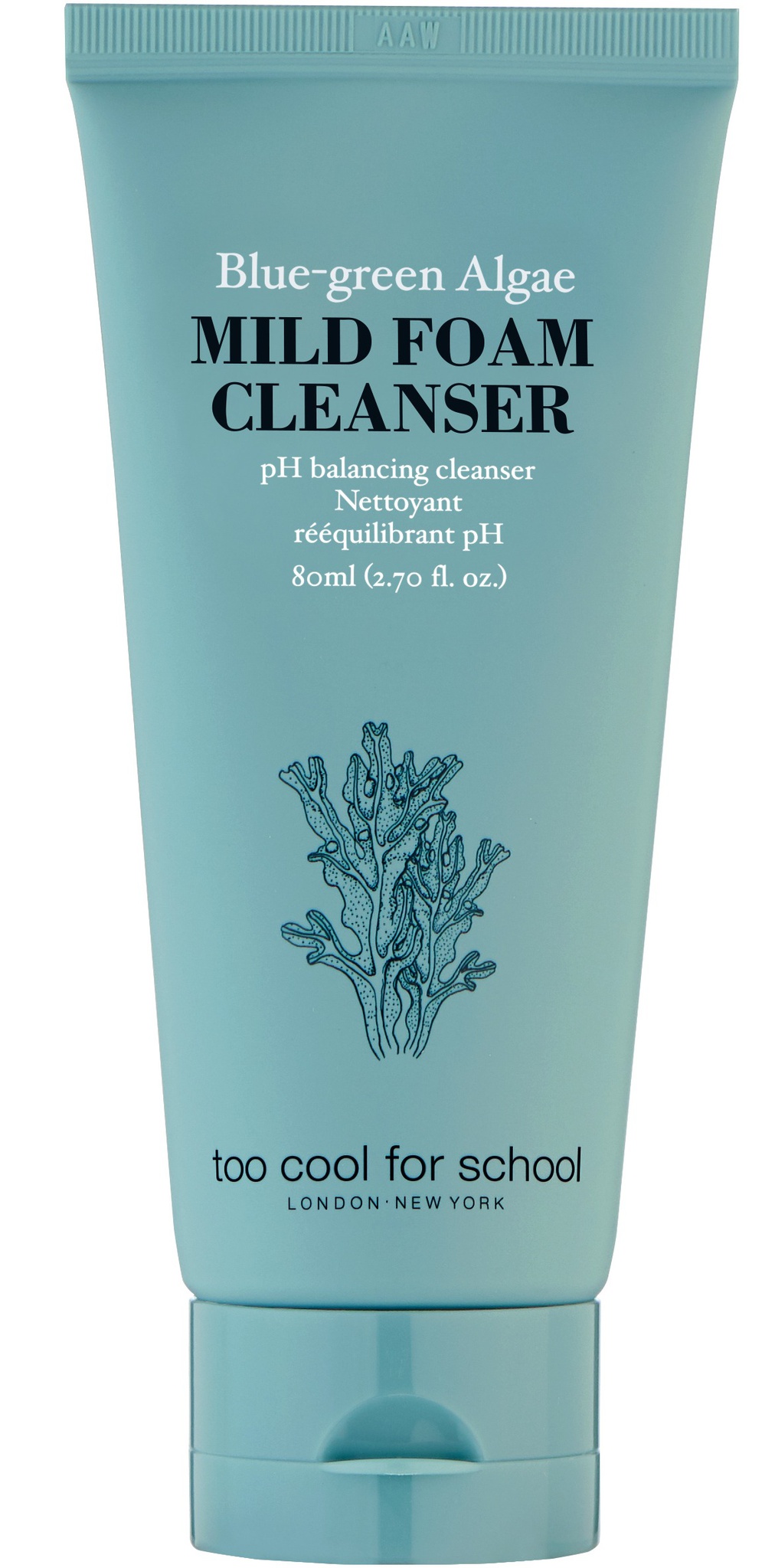 Too Cool For School Blue-green Algae Mild Foam Cleanser