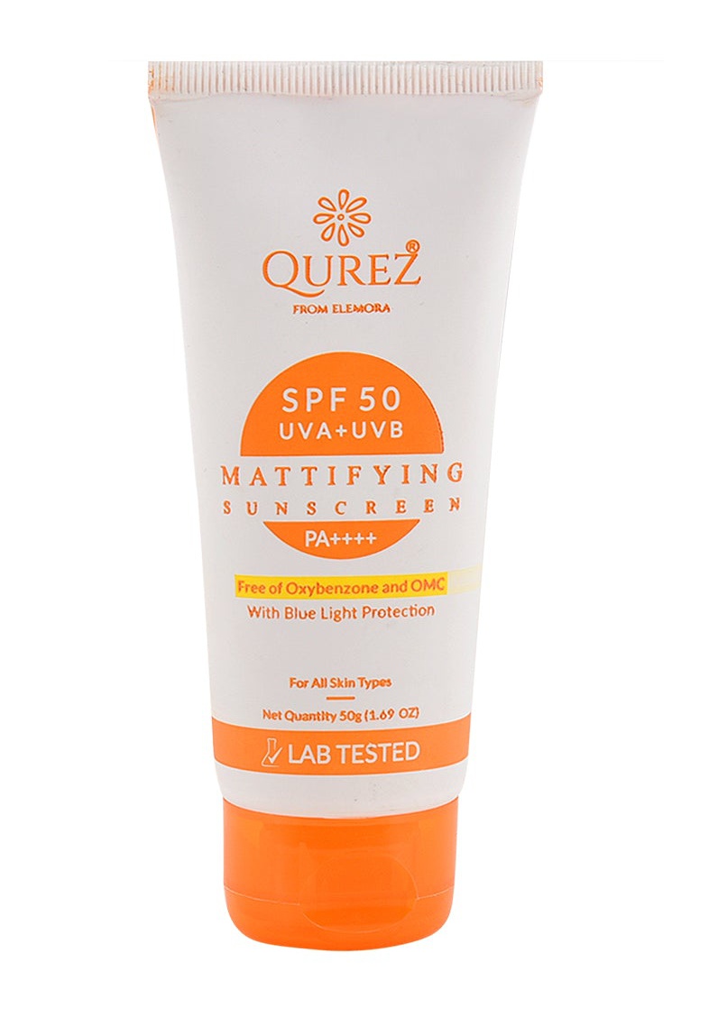 Qurez Mattifying Sunscreen SPF 50 Pa++++