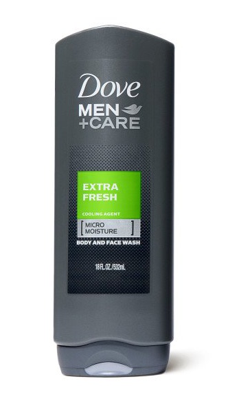 Dove Men+Care Body Wash And Shower Gel Extra Fresh