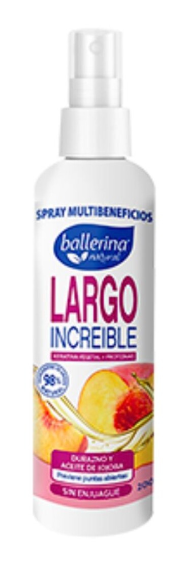 Ballerina Spray Multibeneficios Largo Increible