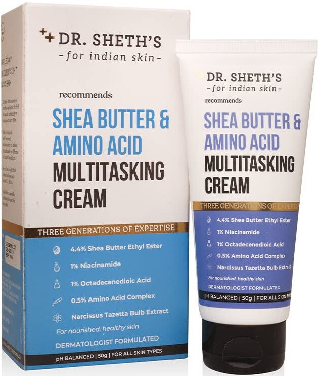 Dr. Sheth's Shea Butter & Amino Acid Multitasking Cream
