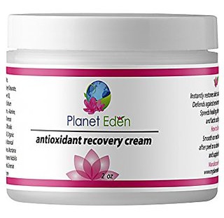 Planet Eden Organic Antioxidant Recovery Cream For Mature Skin Deep Moisture And Hyaluronic Acid