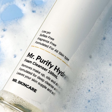 Mr. Skincare Mr. Purifying Hydrating Foam Cleanser