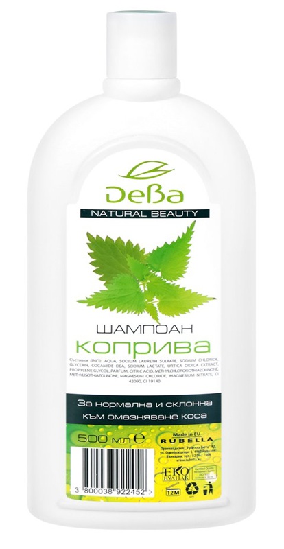 Deva Natural Beauty (Дева) Nettle Shampoo For Normal To Oily Hair