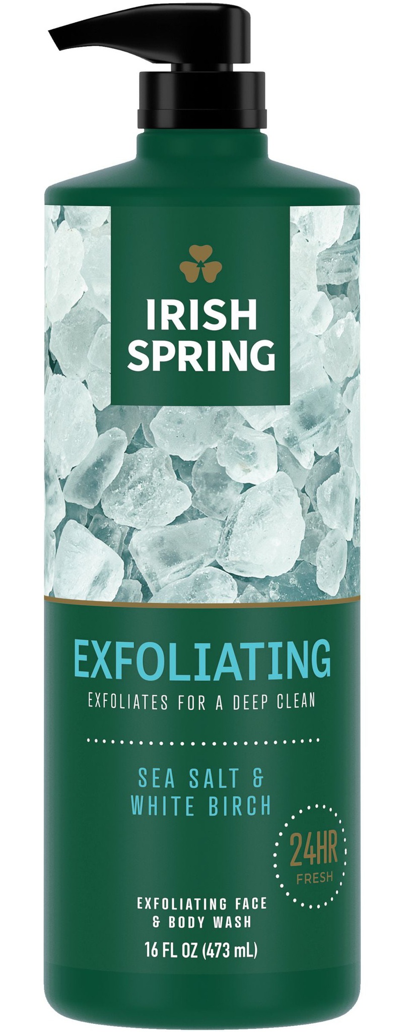 Irish Spring Exfoliating Face & Body Wash
