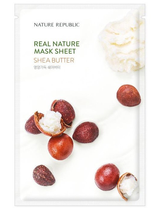 Nature Republic Real Nature Mask Sheet Shea Butter