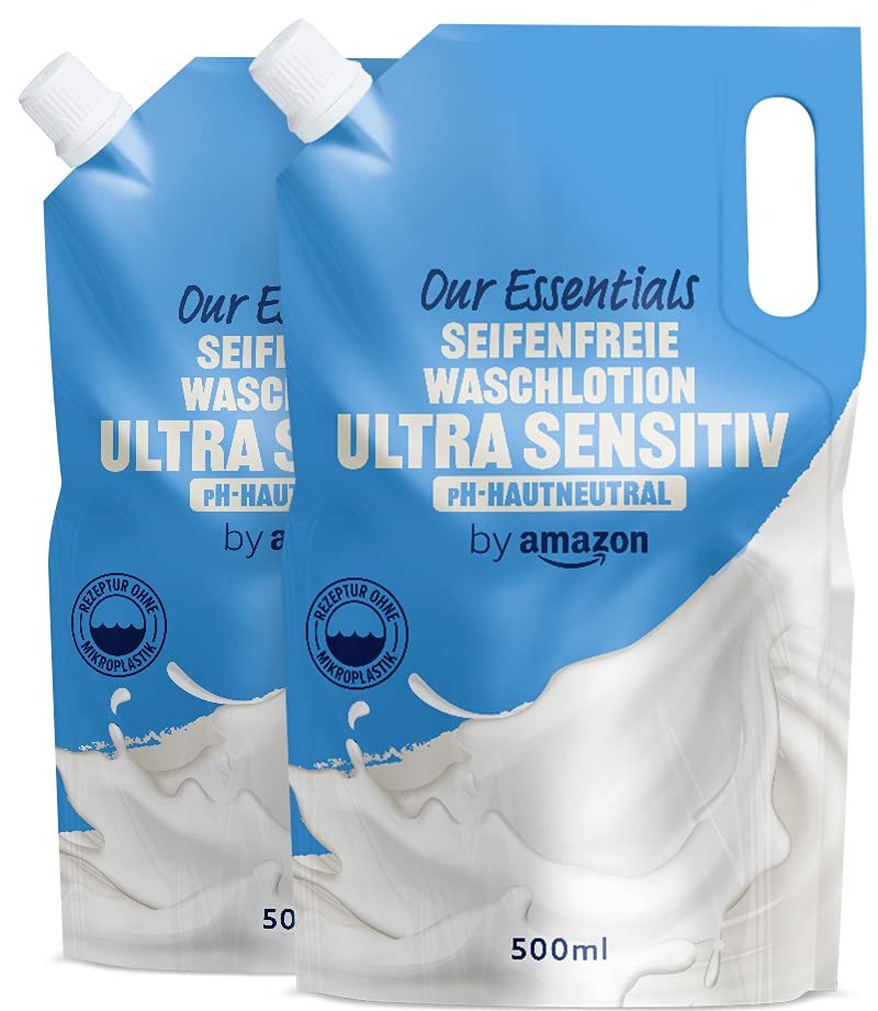 Amazon Our Essentials By Amazon Liquid Soap - Ultra Sensitive (seifenfreie Waschlotion Ultra Sensitive)