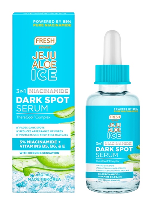 Fresh Skinlab Jeju Aloe Ice 3 In 1 Niacinamide Dark Spot Serum