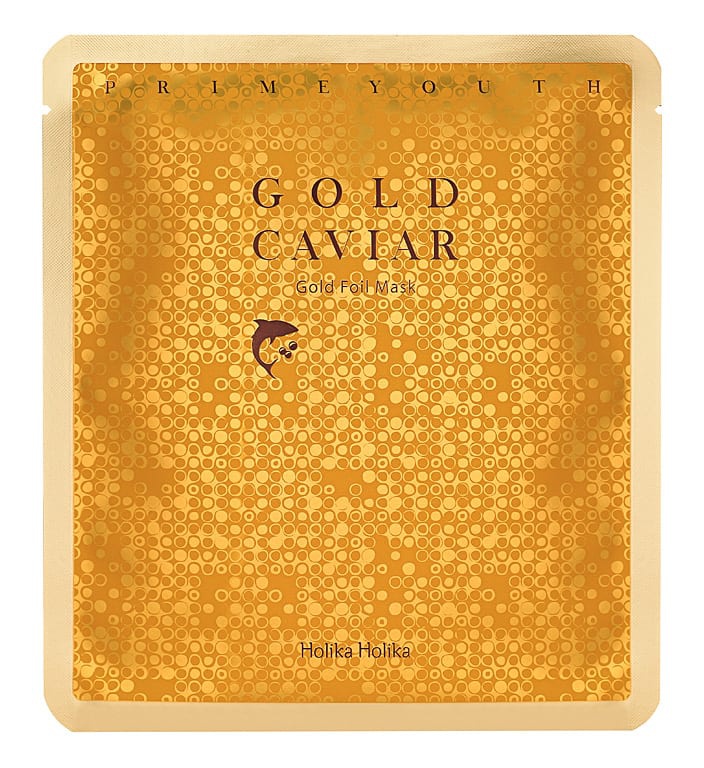 Holika Holika Prime Youth Gold Caviar Gold Foil Mask