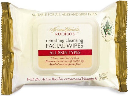 African Extracts Refreshing Cleansing Facial Wipes