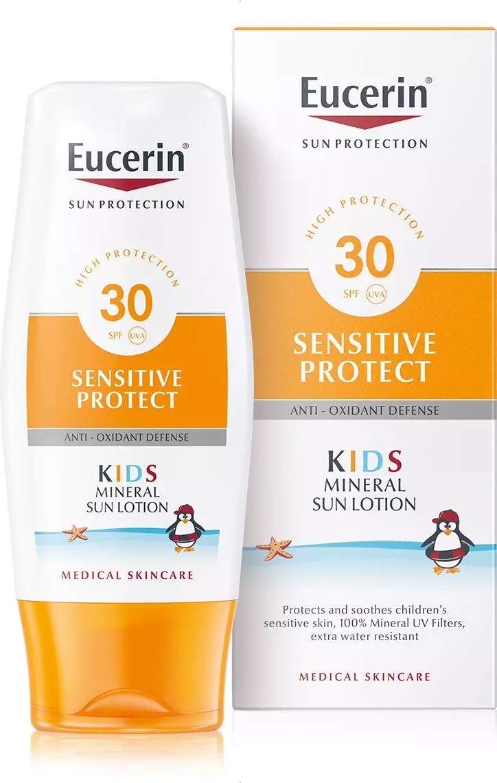 Eucerin Kids Sun Lotion Mineral Sensitive Protect SPF 30