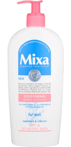 Mixa Soothing Body Lotion ingredients (Explained)