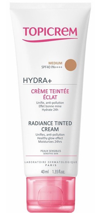 Topicrem Hydra+ Radiance Tinted Cream SPF 40 PA++++