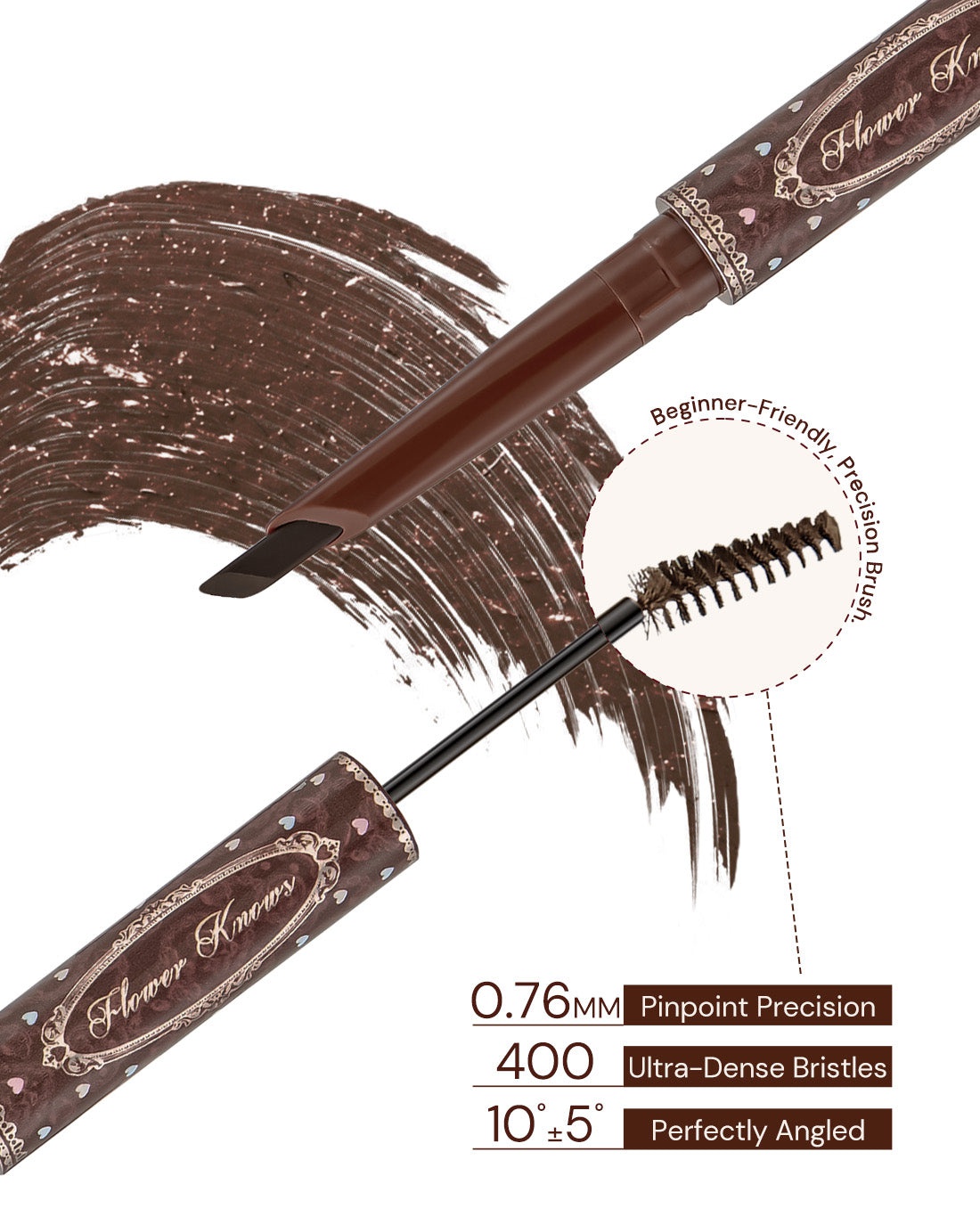 Flower Knows The Sweetie Bear Dual-ended Brow Gel & Pencil