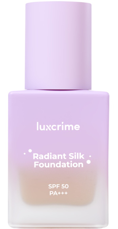 Luxcrime Radiant Silk Foundation SPF 50 Pa+++