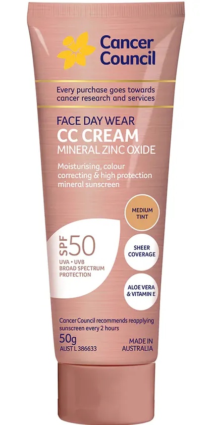 Cancer Council Face Day Wear CC Cream SPF 50