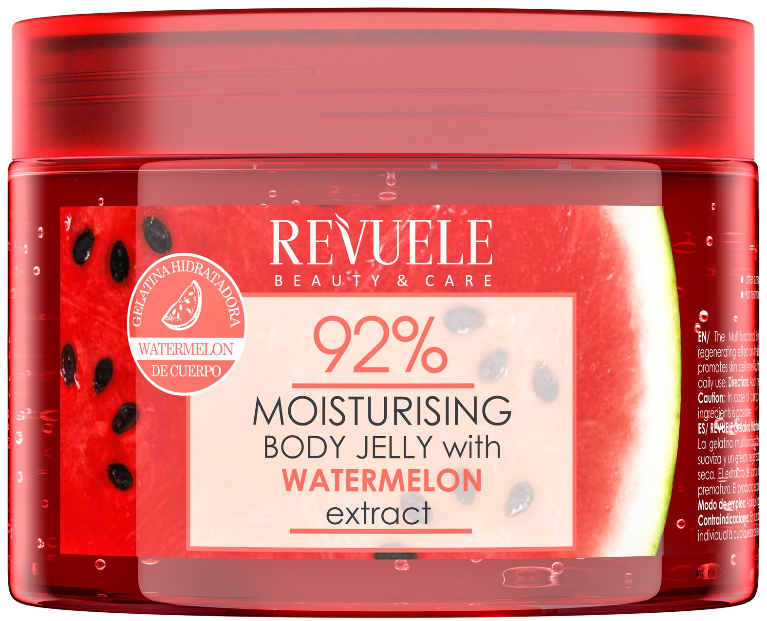 Revuele Moisturising Body Jelly With Watermelon Extract