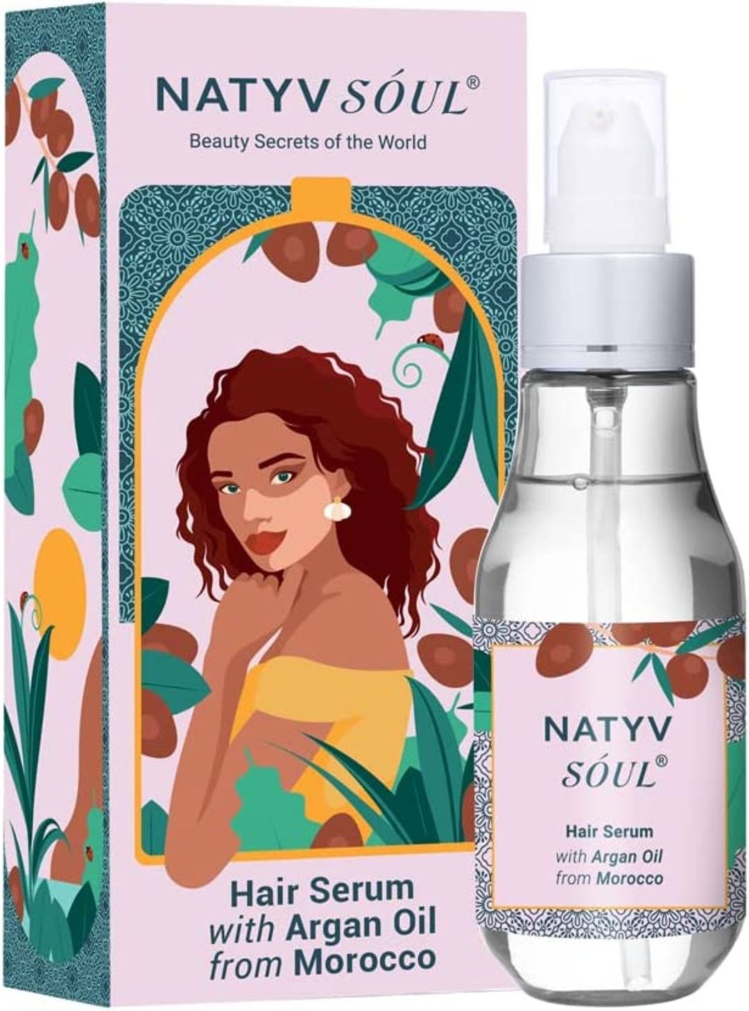 Natyv soul Hair Serum With Argan Oil From Morocco