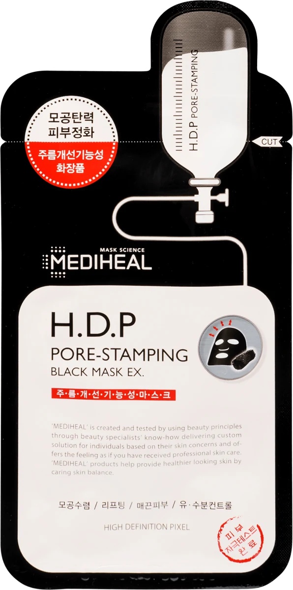 Mediheal H.D.P Pore Stamping Black Mask Ex