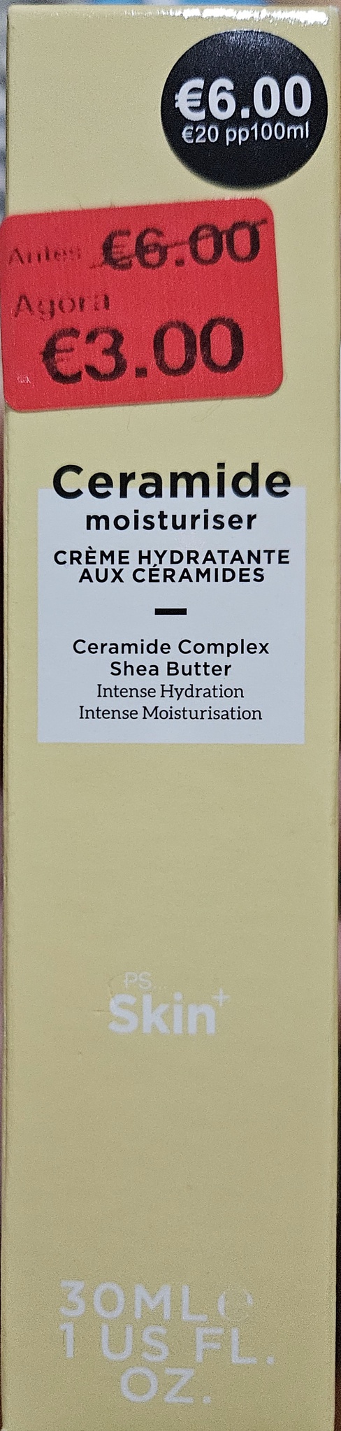 PS (Primark) Ceramide Moisturiser