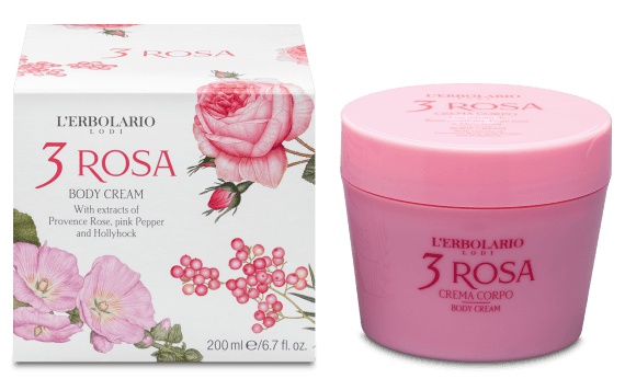 L'Erbolario Body Cream 3 Rosa