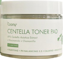 Coony Centella Asiatica Toner Pad -89% Extracto De Centella Asiática De Alta Pureza