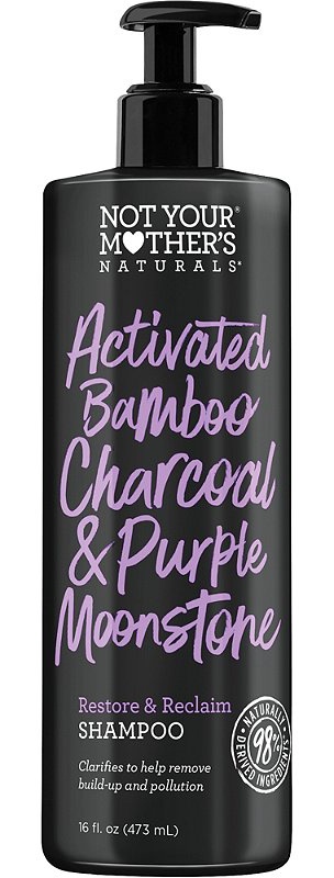 not your mother's Activated Bamboo Charcoal & Purple Moonstone Restore & Reclaim Shampoo