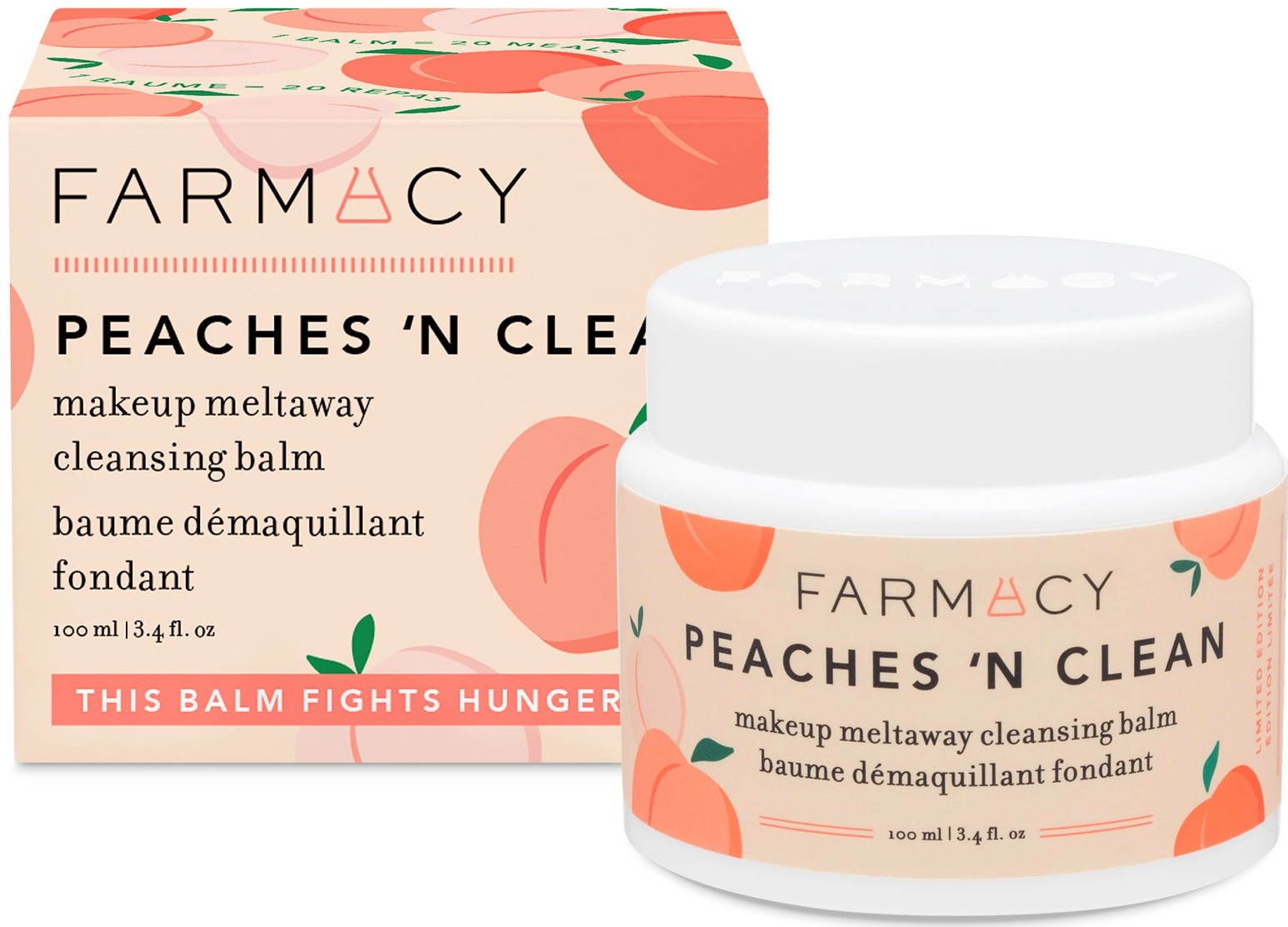 Farmacy Peaches ‘n Clean Make Up Meltaway Cleansing Balm