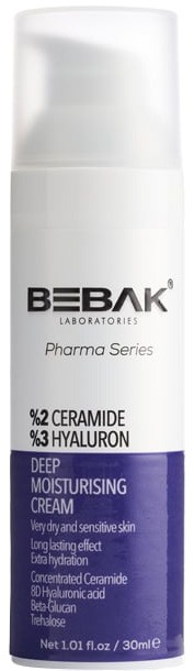 Bebak Deep Moisturising Cream 2% Ceramide 3% Hyaluron