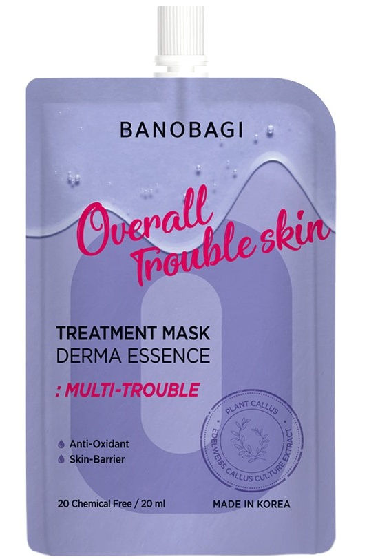 BANOBAGI Treatment Mask Derma Essence Overall Trouble Skin