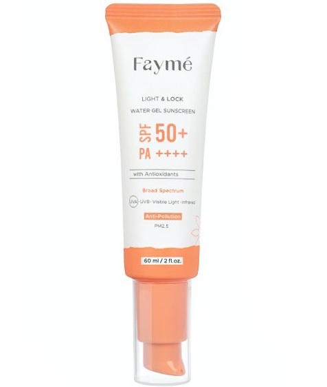 Fayme Light & Lock Water Gel Sunscreen SPF 50+ Pa++++