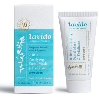 Lavido 2-In-1 Purifying Facial Mask And Exfoliator