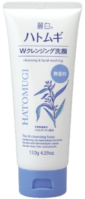 Kumano Cosme Reihaku Hatomugi The W Cleansing Face Wash Foam (fragrance Free)