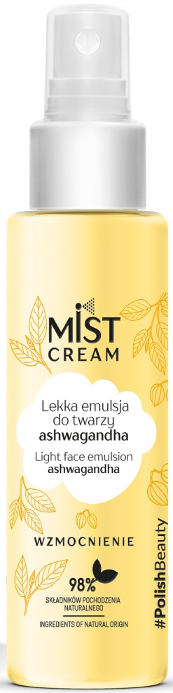 Floslek Mist Cream Light Face Emulsion Ashwagandha