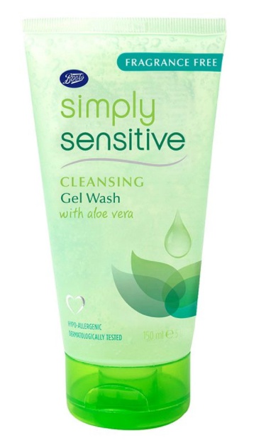 Boots Simply Sensitive Cleansing Gel Wash