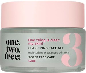 one.two.free! Clarifying Face Gel Moisturizer