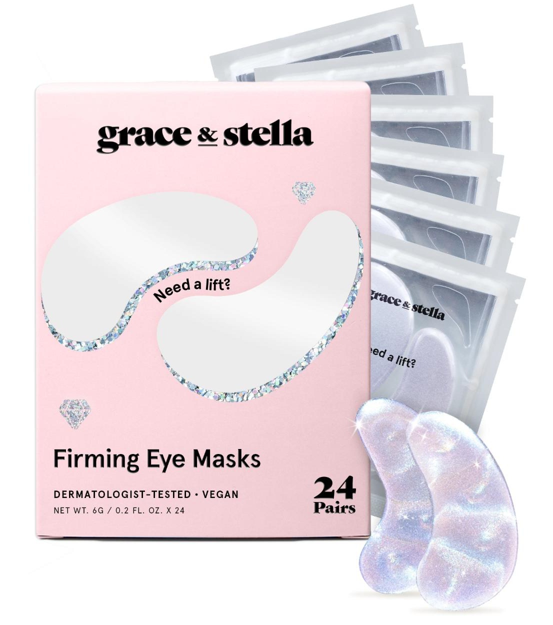 grace & stella Firming White Eye Masks