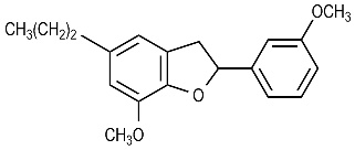 Hydroxymethoxyphenyl Propylmethylmethoxybenzofuran