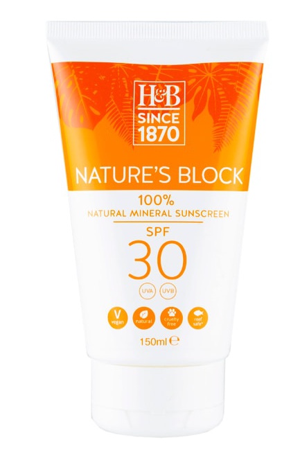 Holland & Barrett Nature'S Block Mineral Spf 30 Sun Cream