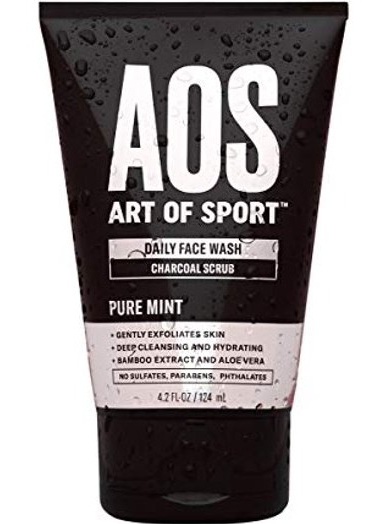 Art of Sport Daily Face Wash Charcoal Scrub