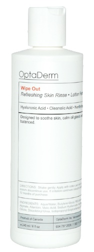 Optaderm Wipe Out Refreshing Skin Rinse