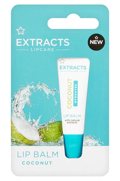 Superdrug Extracts Lipcare Coconut Hydrates Lip Balm