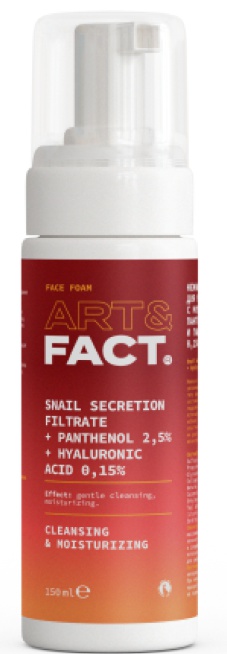 ART&FACT. Snail Secretion Filtrate + Pantenol 2,5% + Hyaluronic Acid 0,15%