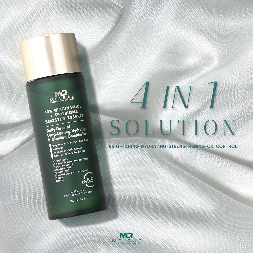 Melrae 10% Niacinamide + Probiome Booster Essence-serum