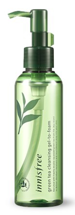 innisfree Green Tea Cleansing Gel-To-Foam