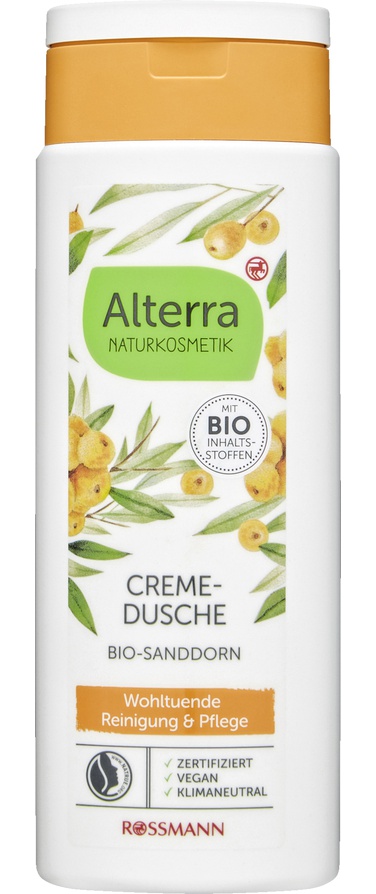 Alterra Cremedusche Bio-Sanddorn