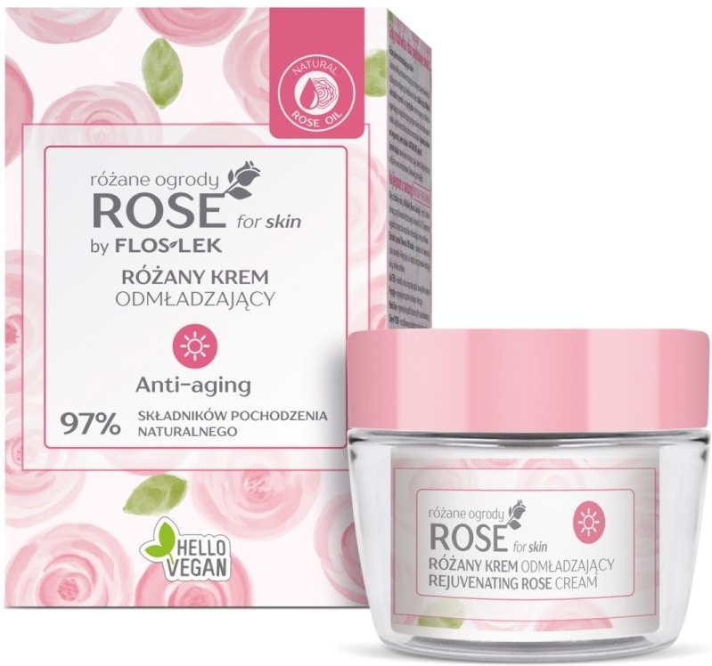 Floslek Rose For Skin Rejuvenating Rose Cream